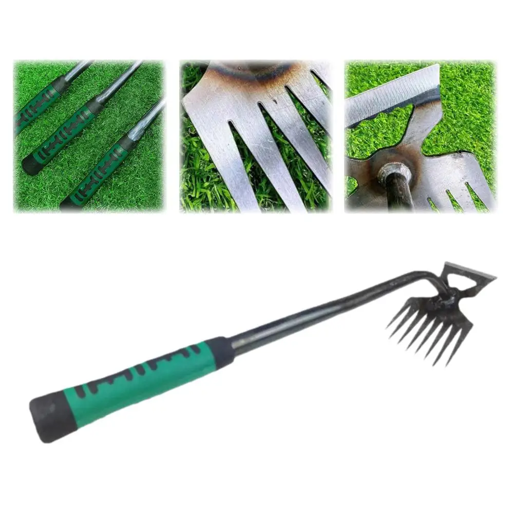 NEW High Quality Garden Hand Weeder Uprooting Weeding Grass Soil Tool Plowing Hand SteelManual Tools Loosening Ra W3T9