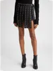 TWOTWINSTYLE Solid Patchwork Belts Blazers For Women Notched Collar Long Sleeve Patchwork Single Breasted Chic Blazer Female New 5