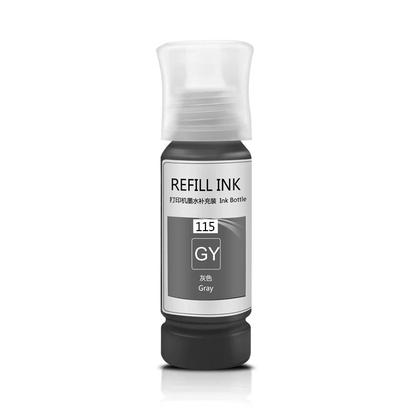 Refill ink kit 115 for Epson 115 Dye ink for Epson L8160 printer dye dye ink kit ink refill kit