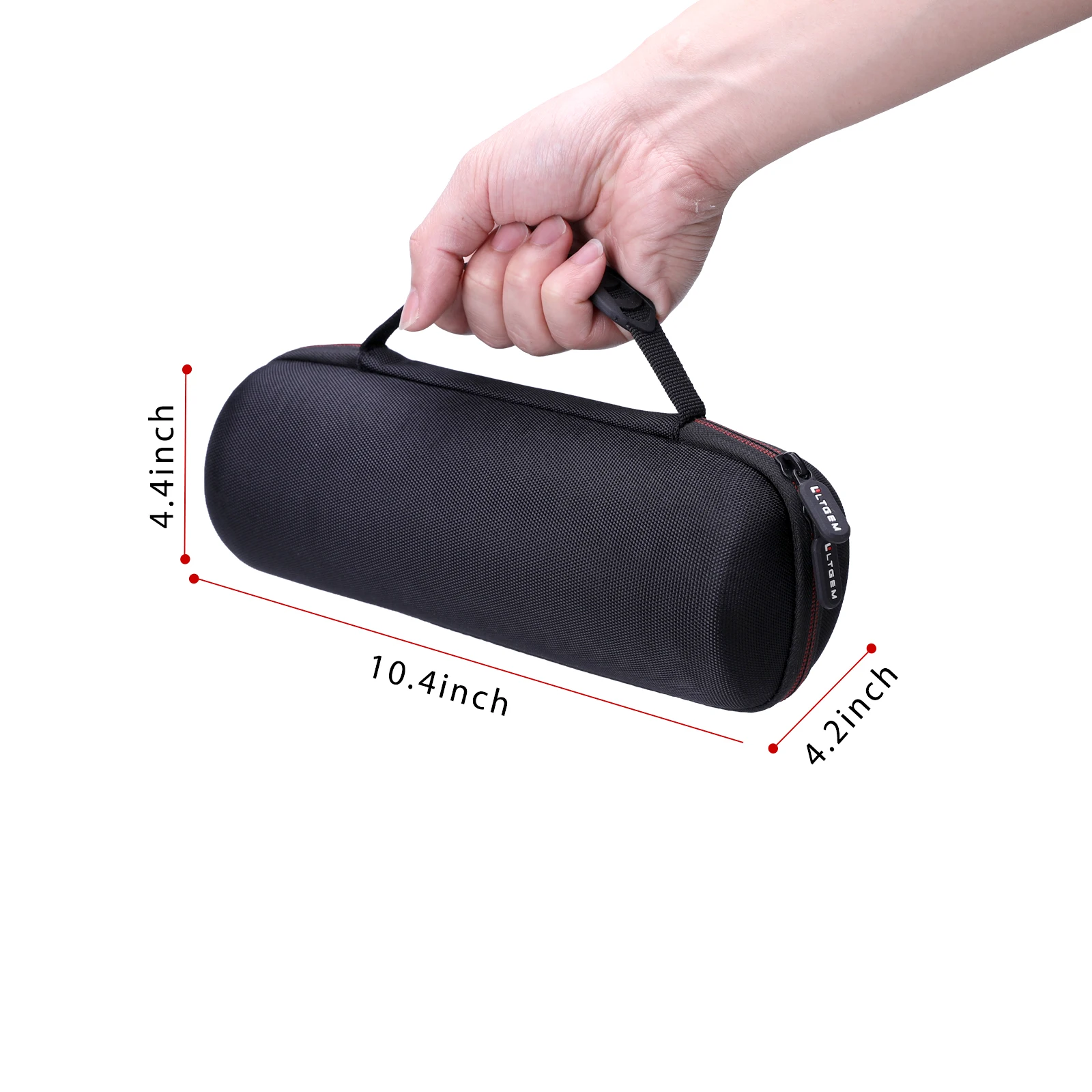 LTGEM EVA Hard Case for TREBLAB HD77 Ultra Premium Bluetooth Portable Speaker - Travel Protective Carrying Storage Bag 4