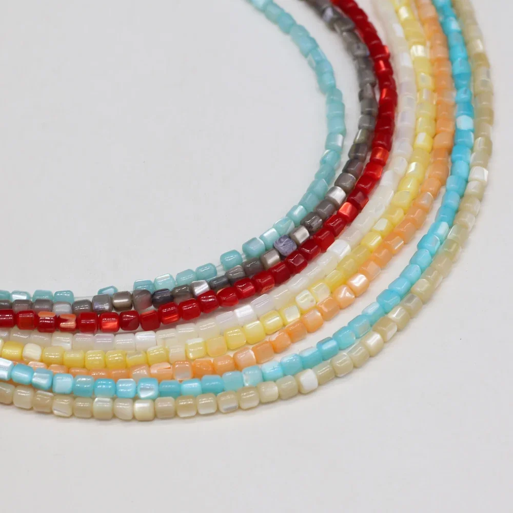 Přírodní kámen moře lastura multi-color loosely spaced korále být schopen být použitý pro DIY náramky, náhrdelníky, náušnice, šperků vytváření