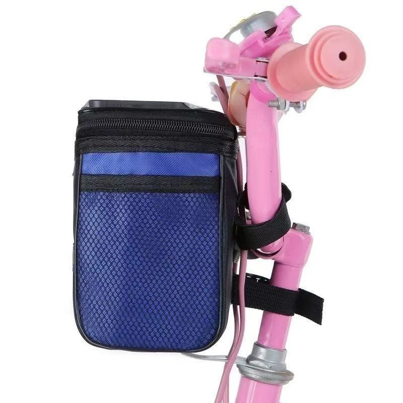 Borsa Anteriore per Manubrio Bicicletta, Borsa per Telefono da Ciclismo Outdoor, Borsa Anteriore per Skateboard, Borsa da Bici - immagine 2