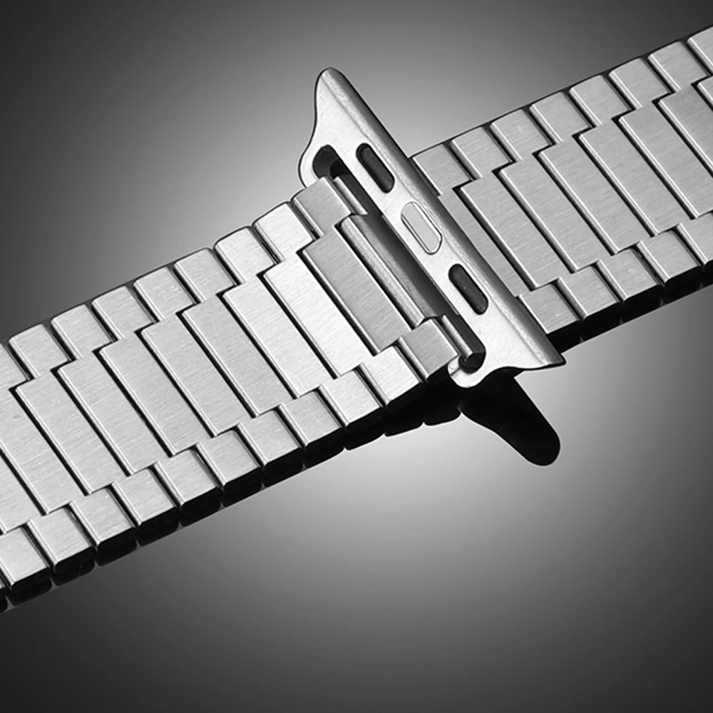 Elegant Solid Stainless Steel Loop Wristband