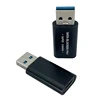 2Pcs USB Data Blocker USB-C To USB-A Data Blocker Protect Against Juice Jacking Support Quick Charge Stop Data Theft 1