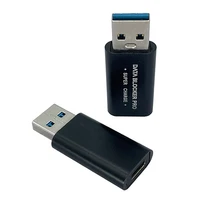 2Pcs USB Data Blocker USB-C To USB-A Data Blocker Protect Against Juice Jacking Support Quick Charge Stop Data Theft 1