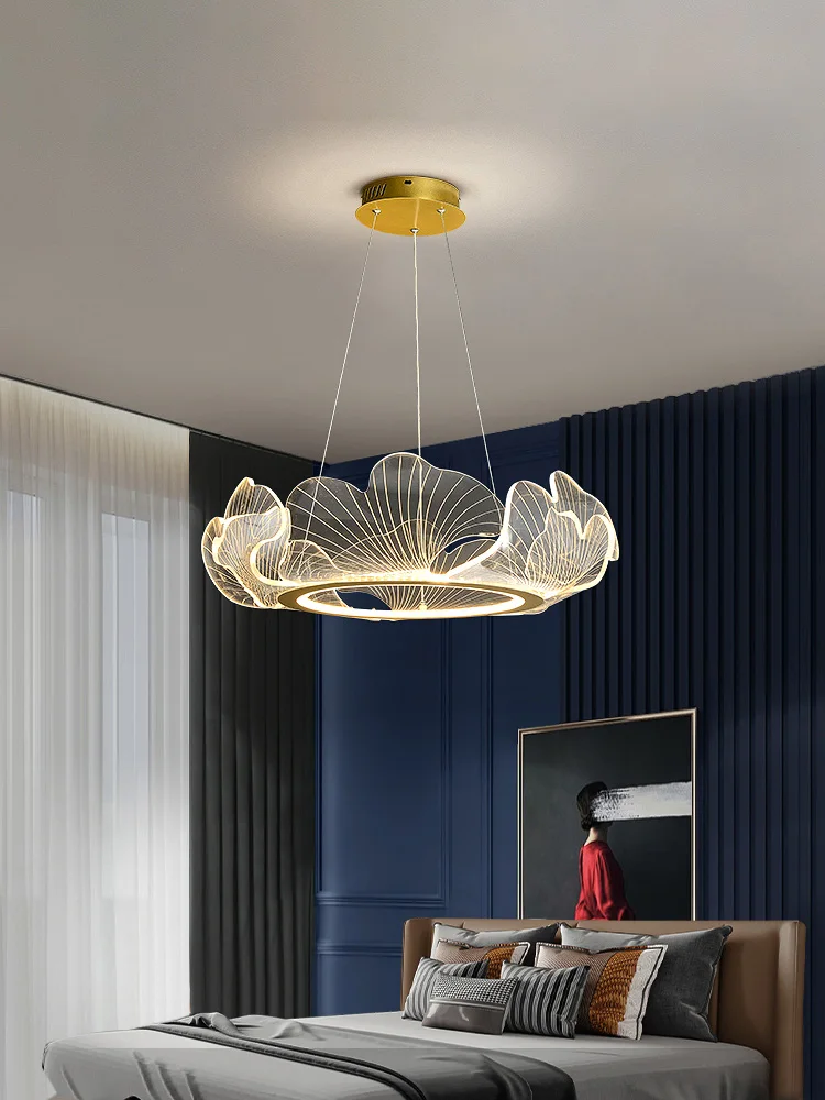 Aiskdan Lampada a sospensione, 7 W, lampadario soggiorno in resina