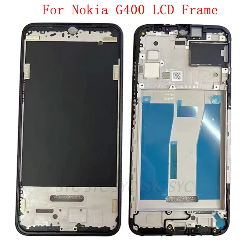 

Средняя рамка ЖК-панель Корпус Корпуса для телефона Nokia G400 металлическая рамка ЖК-дисплея запасные части