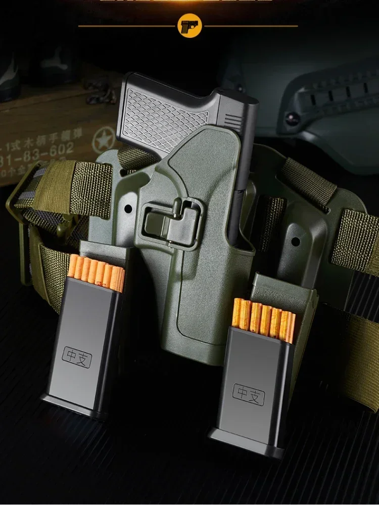 2025 New Gun style Gas Lighter Multi functional 3-in-1 Personalized Cigarette Box Lighter Men's Gift Smoking Accessories