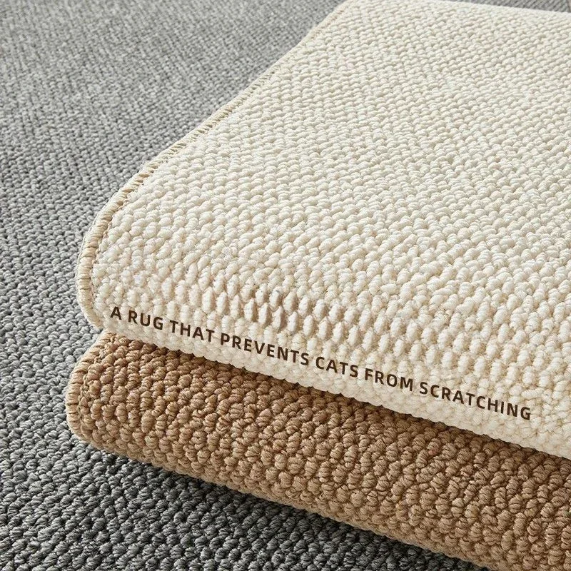 Sisal Cat Scratching Mat Indoor Carpet Scratcher Cat Scratch Wear Resistant Claw Sharpener Easy Cleaning Cuttable Sisal Carpets