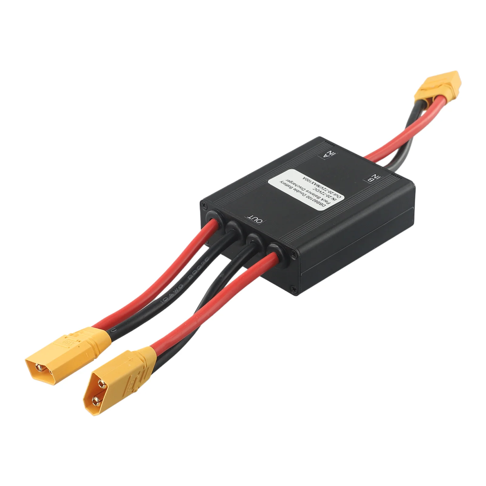 

Ebike Dual Battery Connection Adapter Parallel Module Increase Capacity 100A Intelligent Power Management for Electric Bicycle