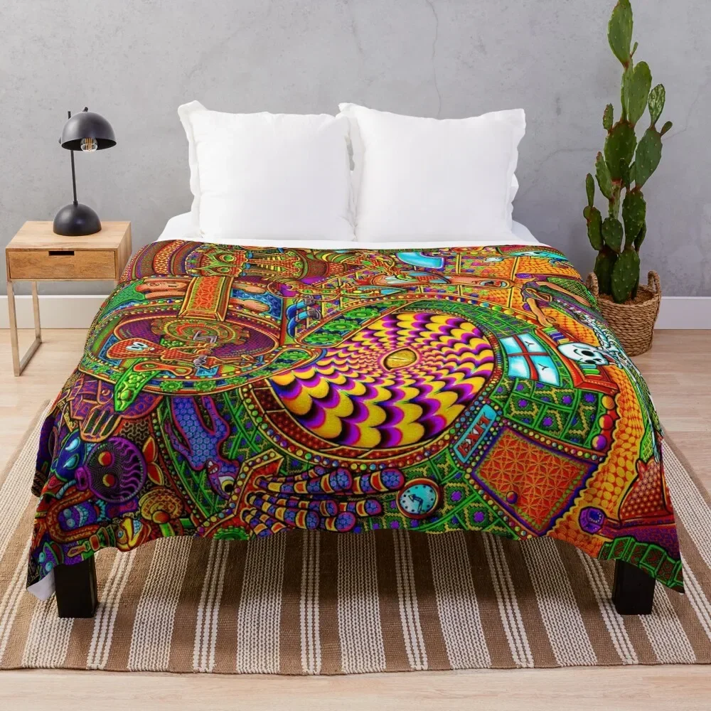 

Carnival of the Abyss Throw Blanket Luxury Throw Comforter for winter Blankets