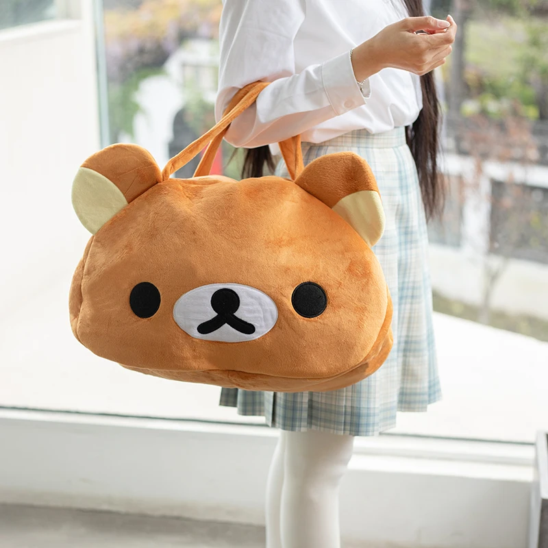 San-X Rilakkuma Plush Bag Kumamon Kiiroitori PomPomPurin Plush