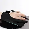 Anti-fouling Two-Fingers Anti-touch Painting Glove For Drawing Tablet Right Left Glove Anti-Fouling For iPad Tablet Screen Board 3