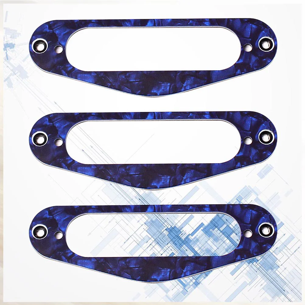 Pickup Frame Single Coil Durable Prime Flat Mounting Ring Humbucker Frame Pickup Frame for Musical Instrument Bass Guitar