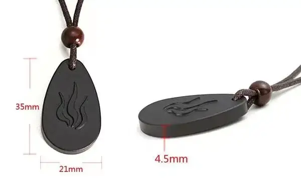 1pc Pendant Water Drop Design Jewelry Gift Present For Family 4