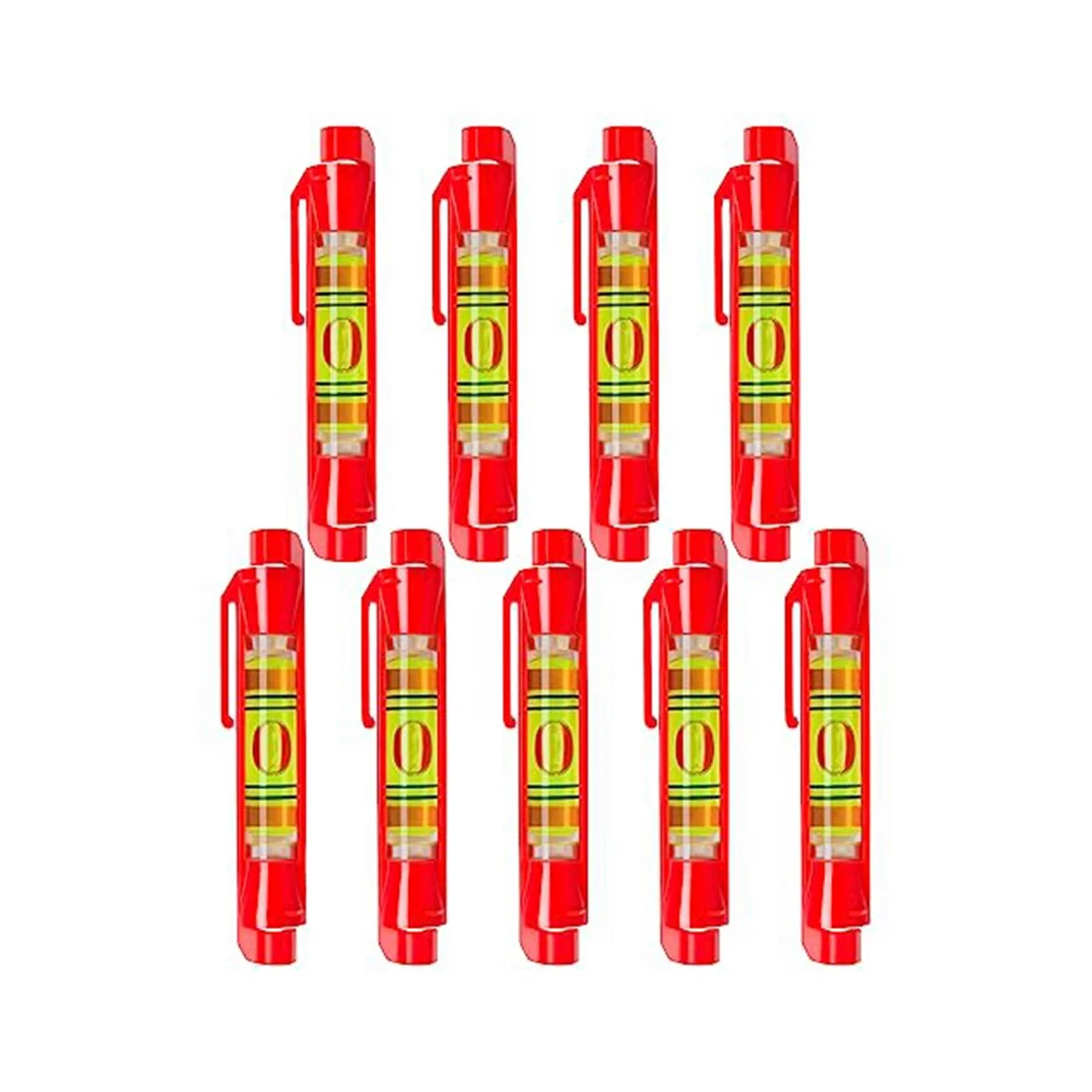 Livello Di Linea, 9 Pezzi String Line Leveler Tools 3 Pollici, Piccoli Livelli Di Bolle Tascabili Per Appendere L'Immagine Wall Art Mason