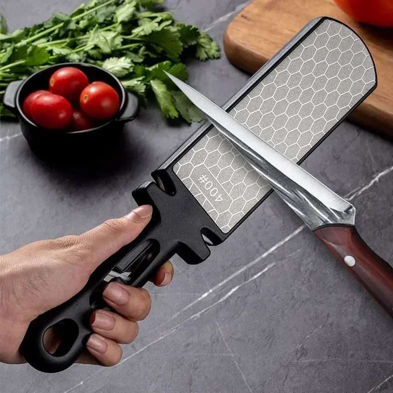5 in1 Knife Sharpener Diamond Bars 400/1000 Multi-Tool Kitchen Knives Tungsten Steel Ceramic Grinding Double-Sided Whetstone 숫ëŒ