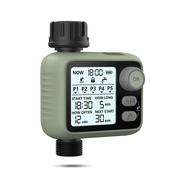 Eshico Kerti Víz Időzítő Automatikus Öntözőrendszer Üvegházhatású Öntözőkészülék Intelligens Csepegtető Kellékek Kültéri Szerszámok Esőérzékelője - Image 4