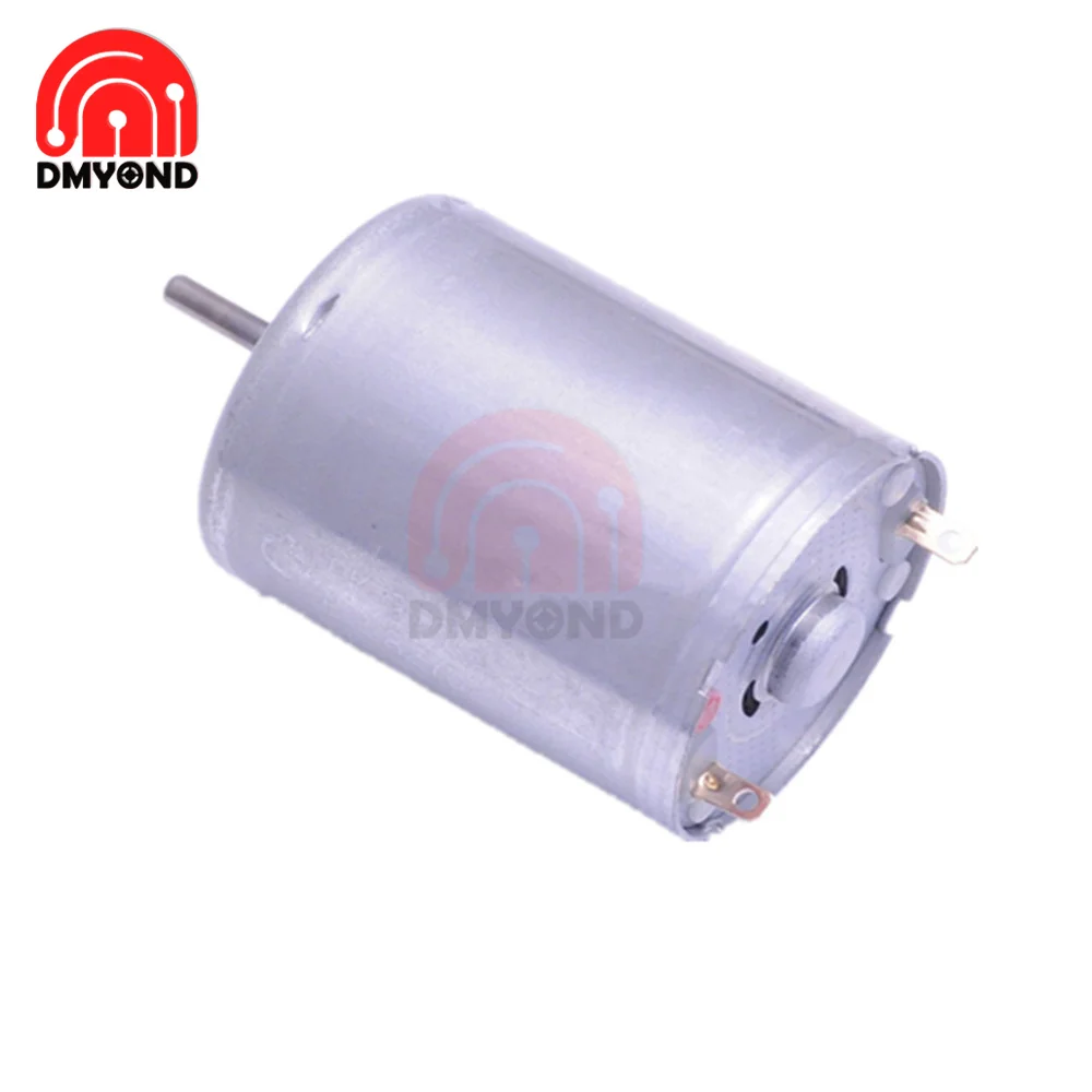 RK-370CA-14420 Hobby Motor 370 DC 3-12V 24 MM Hobby Motor Type 370 Micro Motor Model Low Speed High Torque For Toy Car