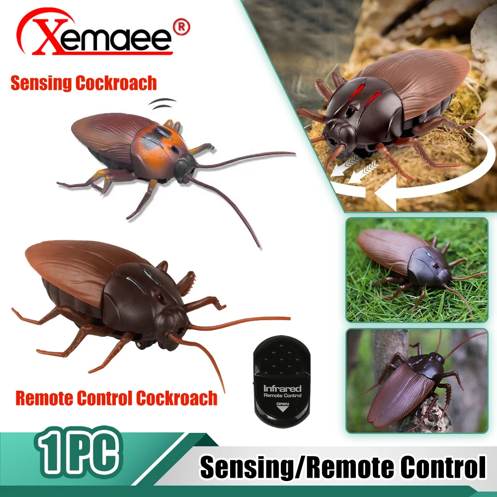 

Мини-тараканы с инфракрасным дистанционным управлением, игрушка для котят, игрушка для домашних питомцев