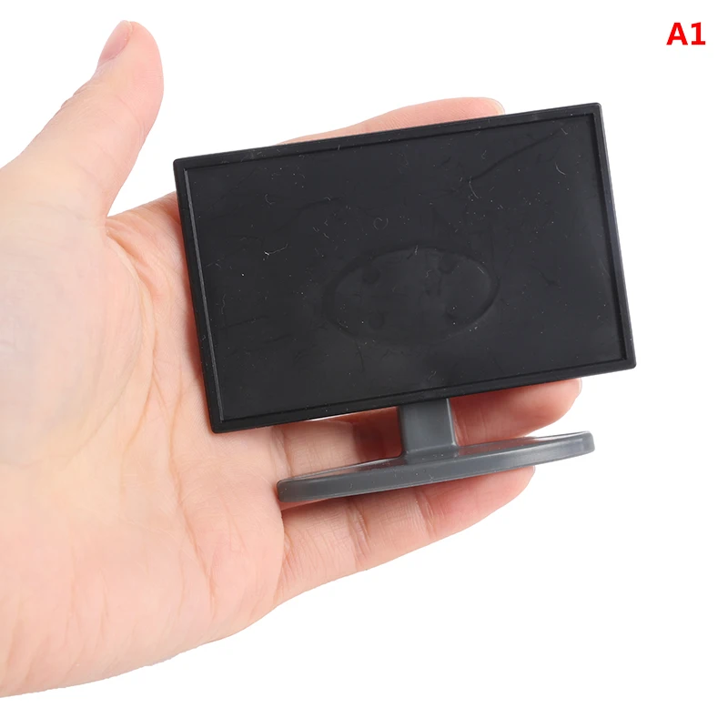 Mobiletto porta TV in miniatura per casa delle bambole, vetrina in legno in scala 1:6 - Italia Mobiletto porta TV in miniatura per casa delle bambole, vetrina in legno in scala 1:6 - Italia