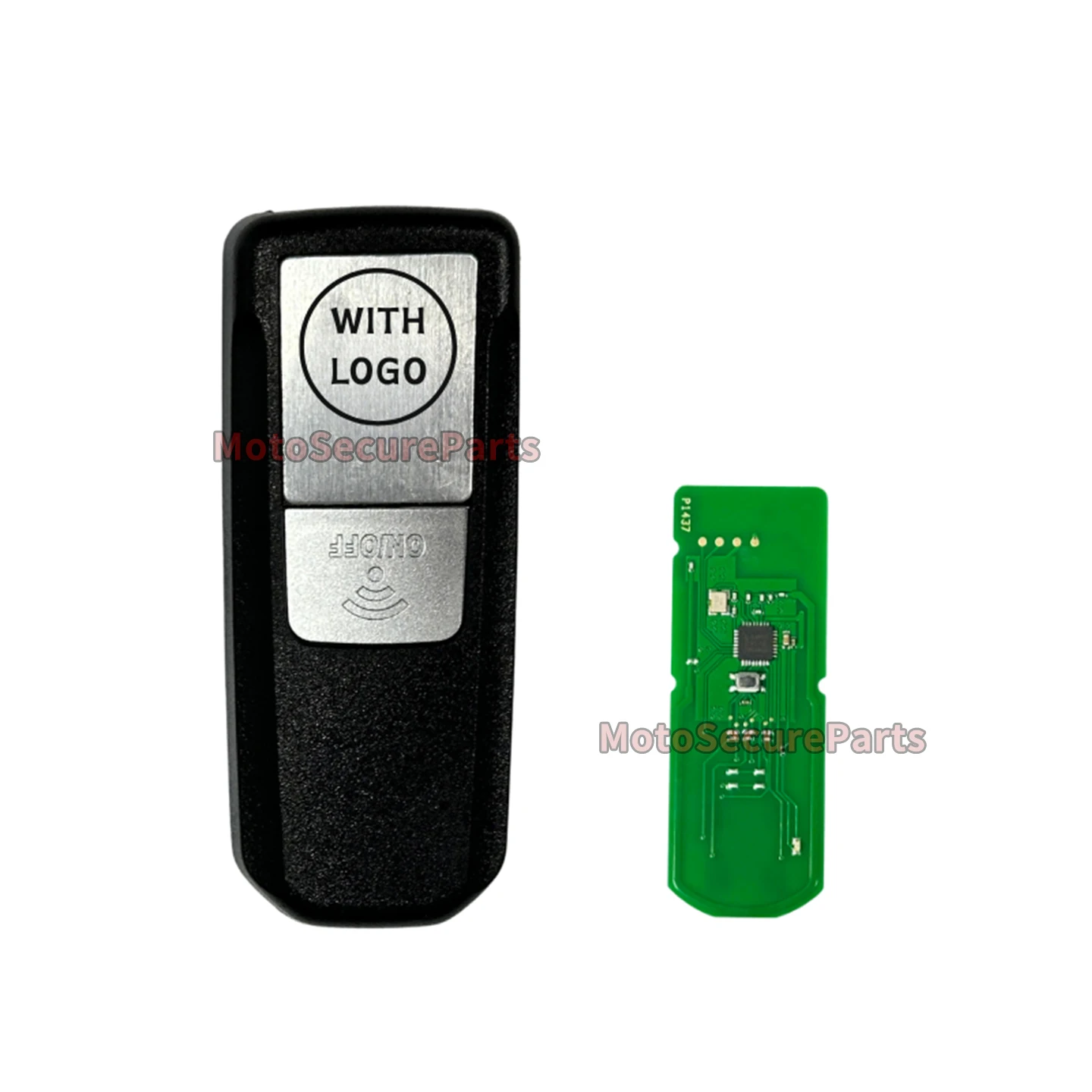 야마하 TMAX530 TMAX560 오토바이용 MY 1버튼 433MHZ ID49칩 모터키, 키리스 스마트 리모컨 블랭크 오토바이 자동차 키