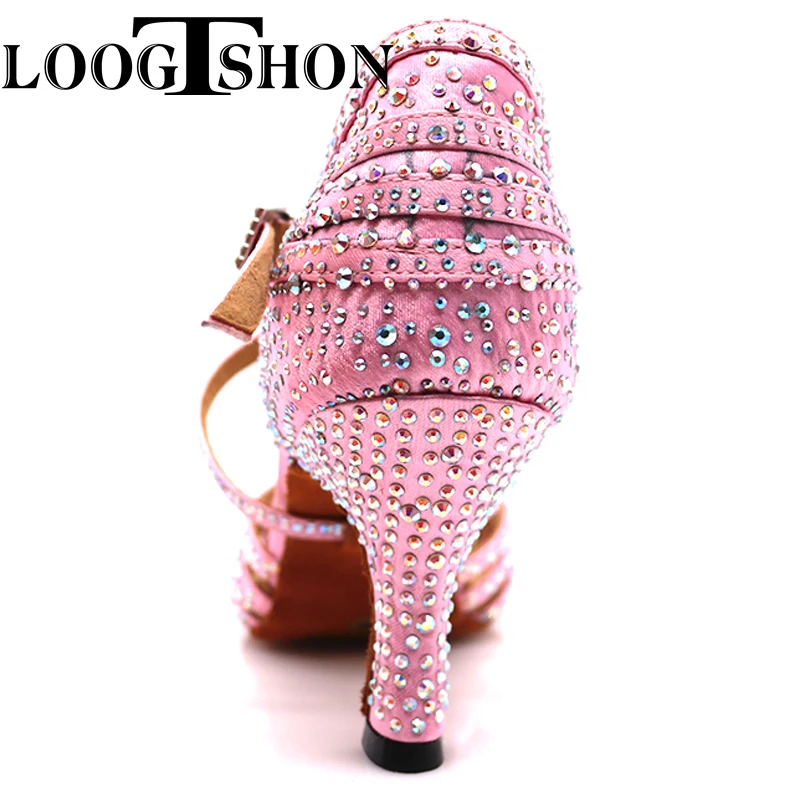 ladies shoes 2020 woman danc shoe Latin Dance Shoes 10CM High Heel Soft Samba Lumba Chacha Dance Shoes girl shoe