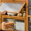 Compact Kitchen Bamboo Cabinet Kichen Set Units Furniture Cabinets Pantry Storage Hutch Alacena Cupboard Unit Metal Gabinet Sink 5