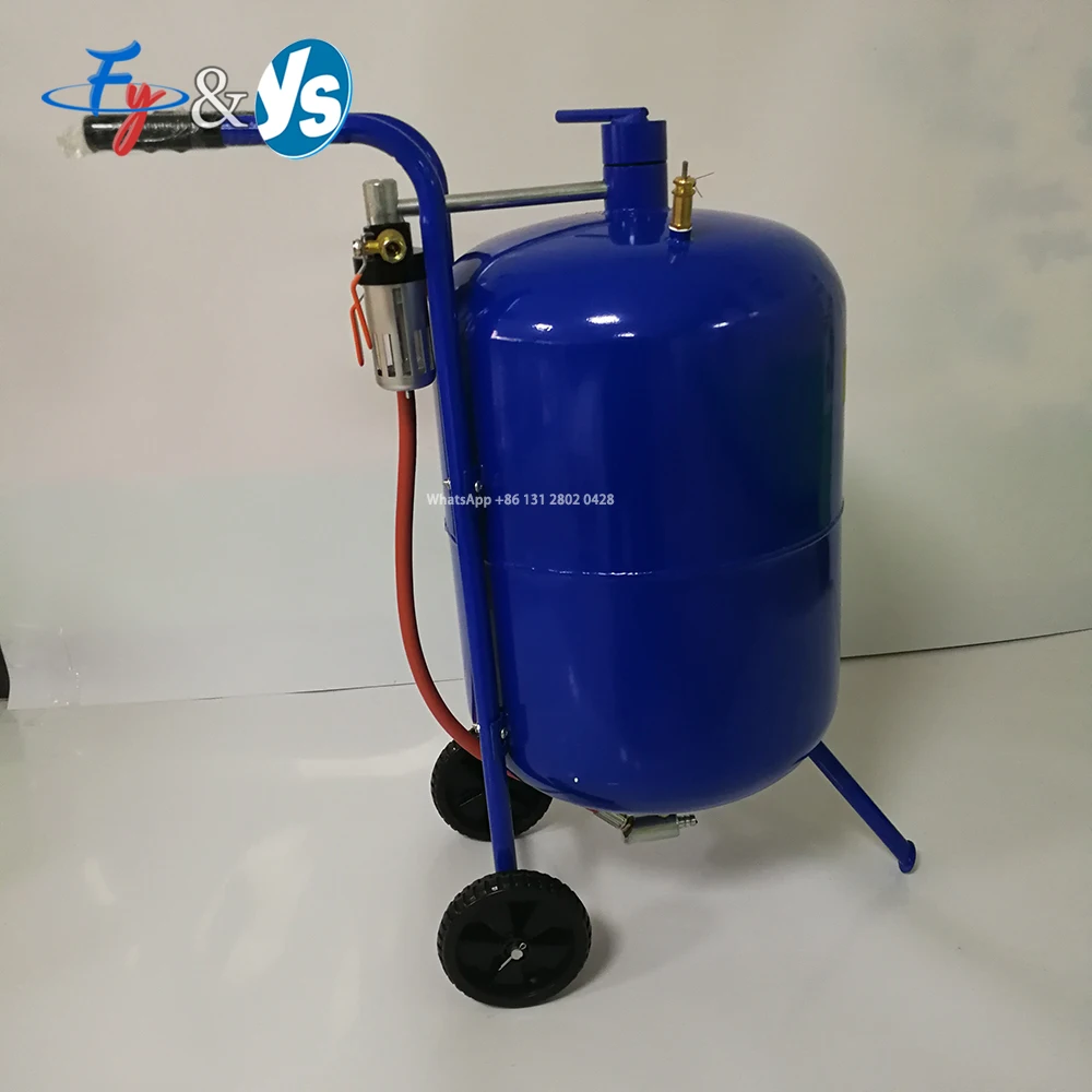 5102028GallonSandblasterHeavyDutySteelAbrasiveAirSandBlaster