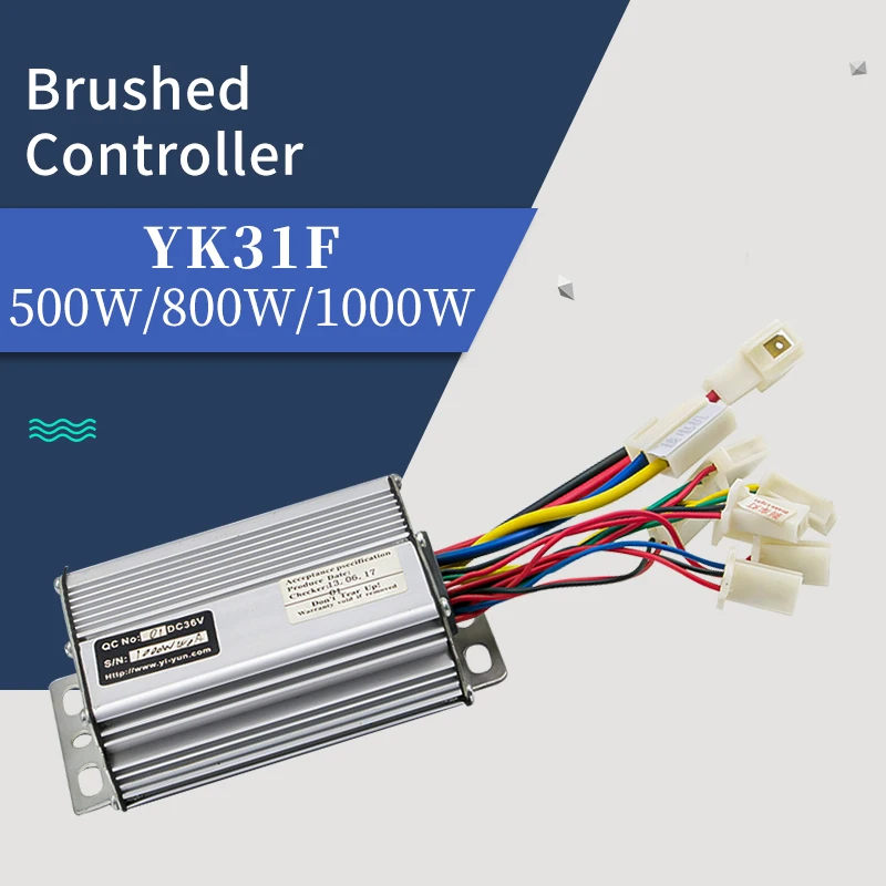 Electric Bicycle Controller With 36V 48V 1000W 30A DC Brushed For E bike 