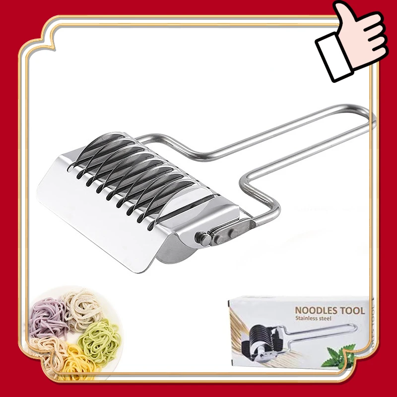 Stainless Steel Noodle Cutter Multifunctional Pasta Press Divider