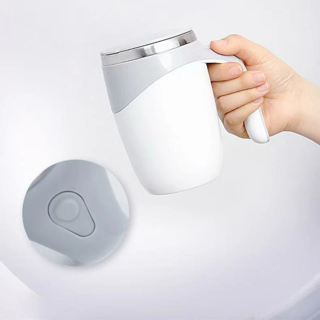 Lazy Coffee Stirring Cup Auto Stirring Cup Magnetic Rotating Electric Milk Cup Mark Cup 304 Stainless Steel