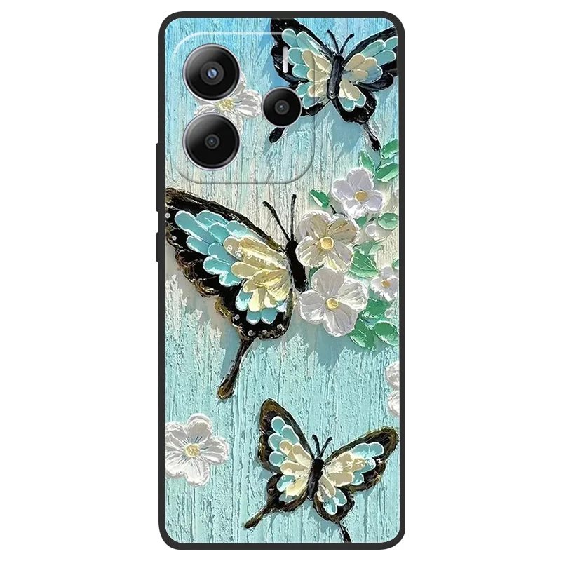 Marble Painting Pattern Soft Silicone Anti-Drop Phone Case