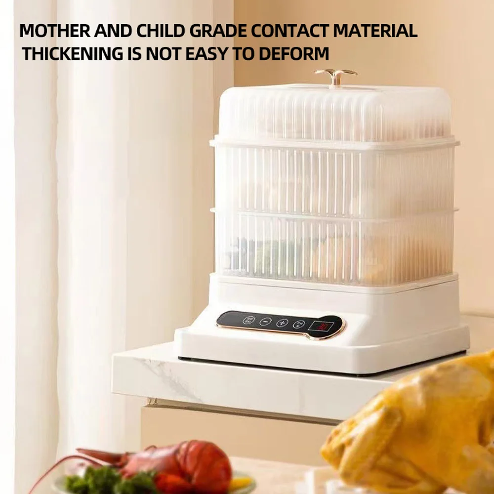 Electric Steamer Multifunctional Household Three-layer Steamer Fully Automatic Breakfast Machine Vaporera Electrica