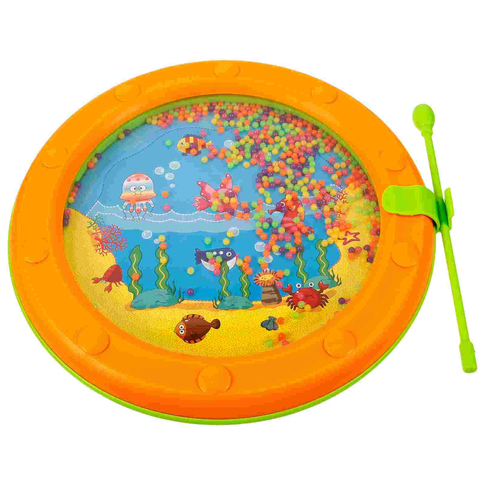 

Ocean Drum Musical Educational Toy Kids Hand Instrument Percussion Playthings Drums Children Wave Gentle Sea Sounds