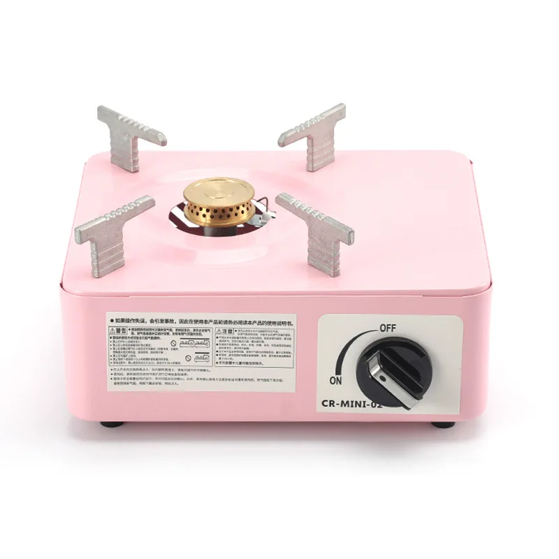Butane Gas stove 1 burner Camping Stuck furnace gas cooktop Outdoor Portable Mini Camp stove Home appliance Camping equipment