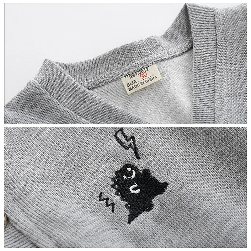 XUANMU Spring Autumn Children's Clothing Boys Vest Fashion Cartoon Cotton Soft Inside Wear Kids Outfit Clothes For 2-10y Boy XB096_viptrois.com