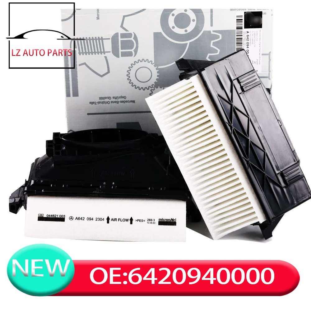 6420940000 Air Filters Left Right 6420942304 6420942404 for Mercedes-Benz C Class S-Class W221 W222 300/350 CDI OM642 6420941204
