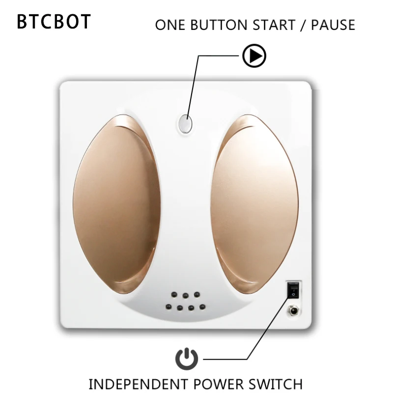 Hongjingyang Window cleaning robots automatic kitchen wall bathroom shower screen glass cleaner robot