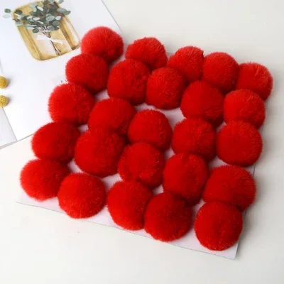 Fluffy Pom Pom Balls - Assorted Sizes for Crafts & Fashion Accessories