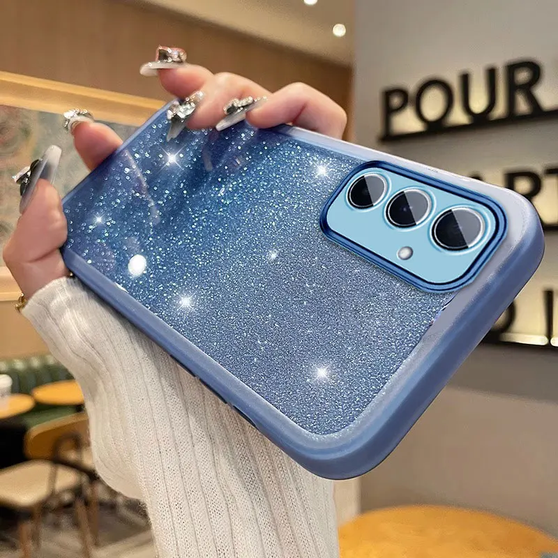 Luxury Bling Shockproof Silicone Soft Cover Case