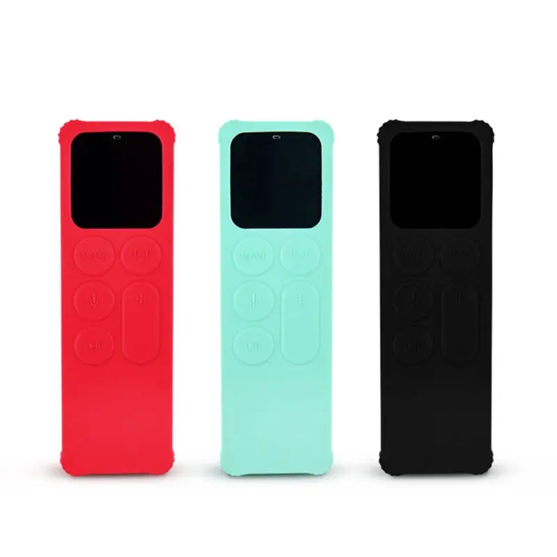 Custodia Protettiva In Silicone Colorato Per Custodia In Pelle Per Telecomando Apple Tv 4