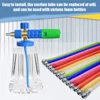 Foam Cannon Rainbow Straw With Stainless Steel Filter Ball for Most Foam Lance Daily Tool High Pressure Wash Cars 6