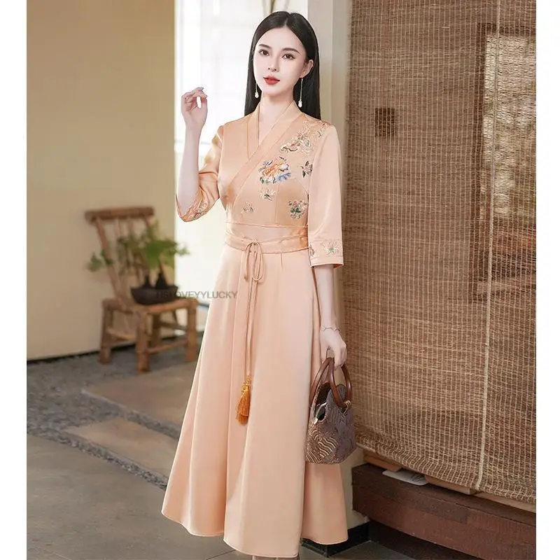 Новинка, женское длинное платье