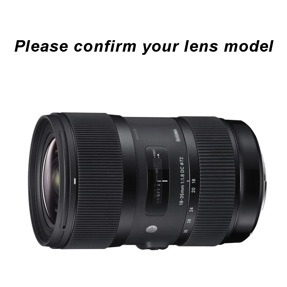 Lens Zoom Rubber Ring / Focus Rubber Ring camera repair parts camera lens repair kit For Sigma 18-35mm f/1.8 DC HSM Art Camera Accessories Repair part