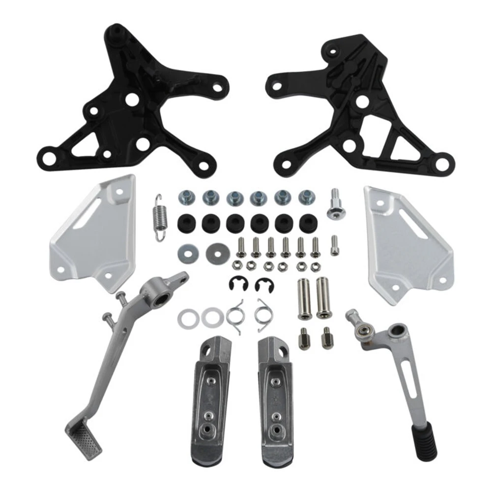 

Motorcycle Foot Pedal Rests Foot Pedal Front Foot Pegs Pedals Bracket Set for Kawasaki Z900 ZR900FLFA 2017-2020