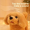 Realistic Plush Simulation Cute Dog Children Toy Can Walking Call Electric Interactive Robot Pet Dog Toddler Christmas Gift 3