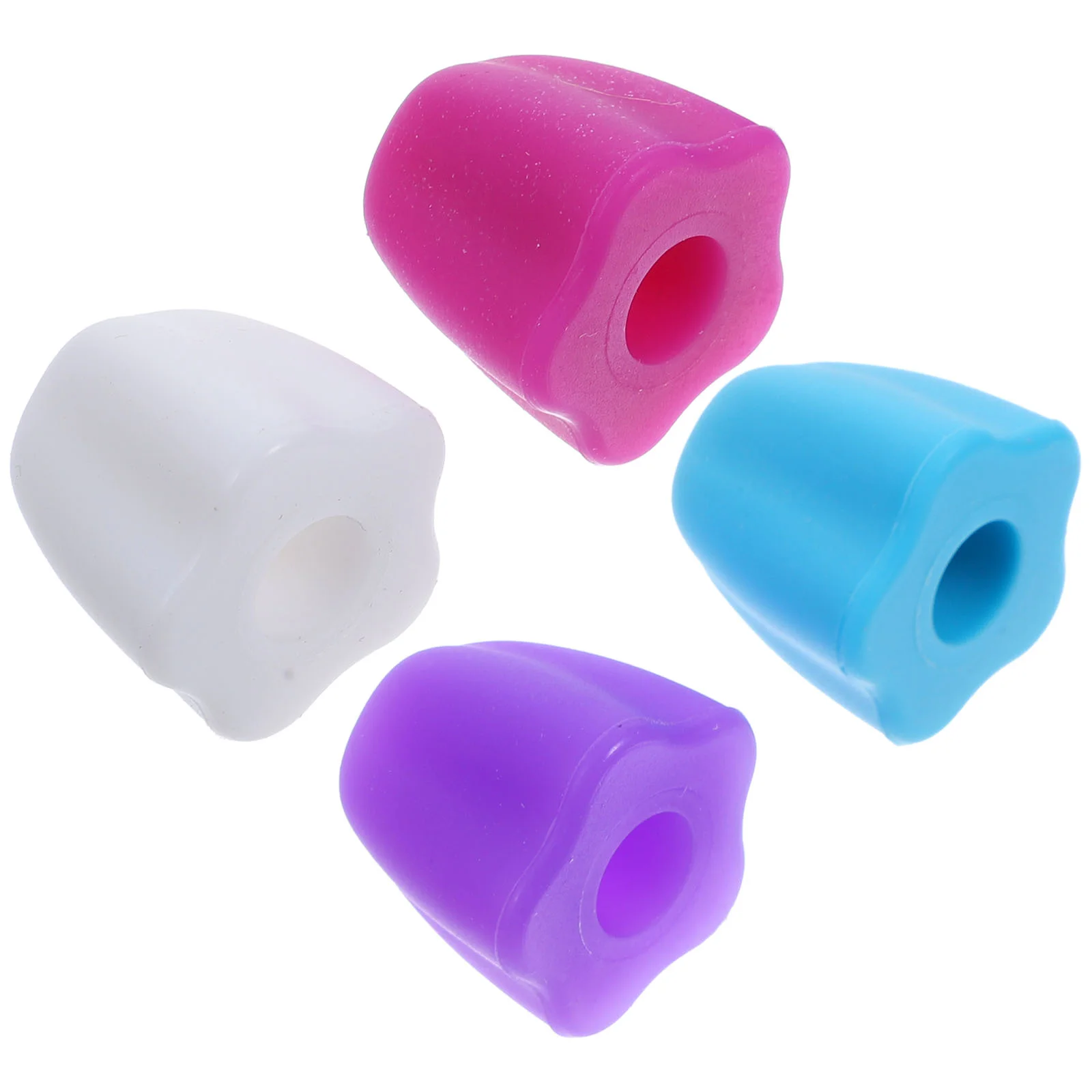 

Toothpaste Cap Extruder Self Closing Caps Kids Dispenser Home Necessity for Sealing Silicone Toothbrushes