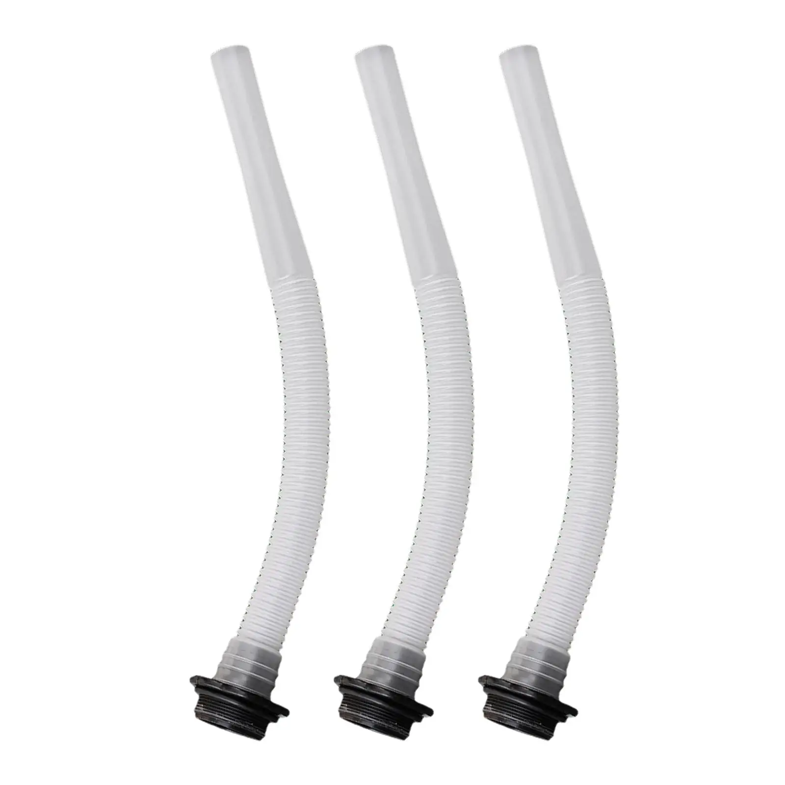 3Pcs Fuel Tanks Nozzle Motorcycle Parts Vehicle Equipment Petrol Can Flexible Tube Oil Container Pipe