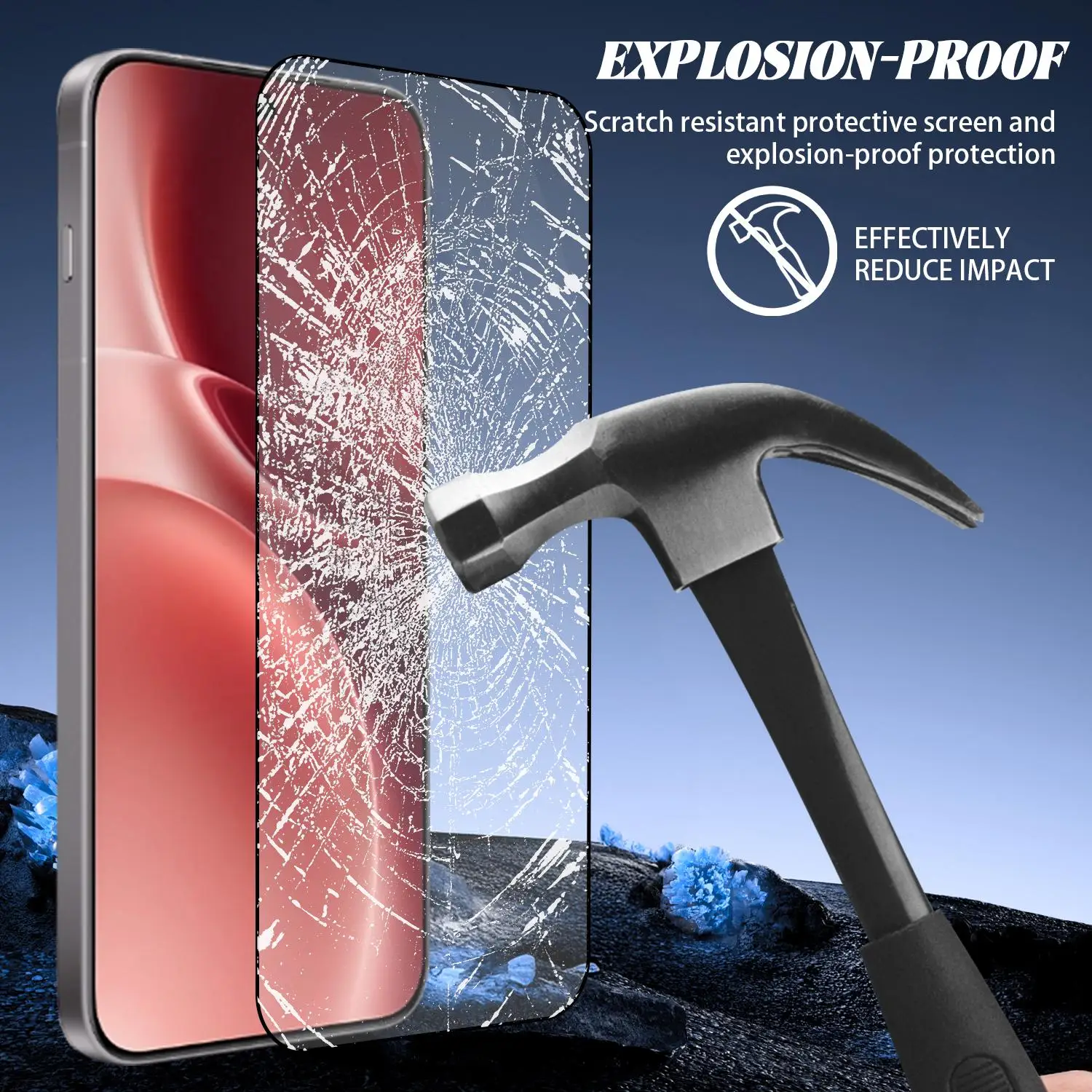 Easy Installation Tempered Glass HD Screen Protector with Dust-Free Technology
